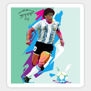 diego maradona Sticker